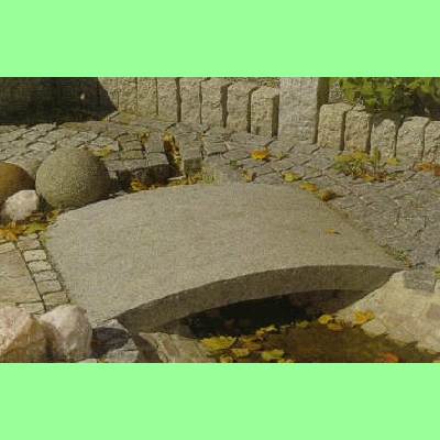 Bachlaufbr�cke grau L120