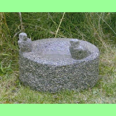 Vogeltr�nke P�rchen grau D30